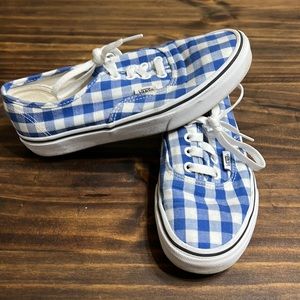 Vans womens 6.5 string ups